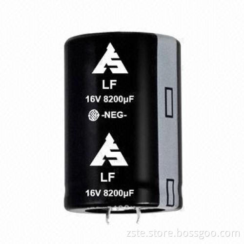 Snap-in Aluminum Electrolytic Capacitor with 16V Rated Voltage
